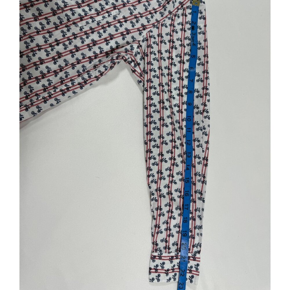 Grayson The Hero Bicycle Print Button Up Shirt Si… - image 13